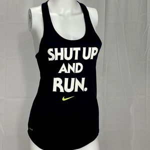 Nike Black Athletic tank top.